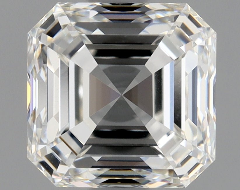 1 Carat Asscher - Natural Diamond - 1.2 - H - VVS1 - G - EX - EX - Diamonds By Rothschild
