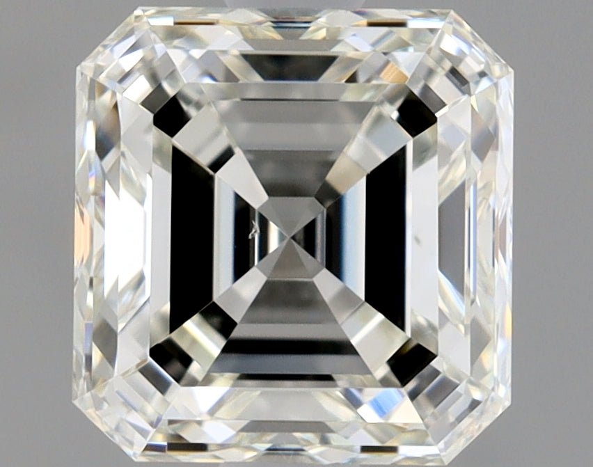 1 Carat Asscher - Natural Diamond - 1.2 - J - VS2 - EX - EX - VG - Diamonds By Rothschild