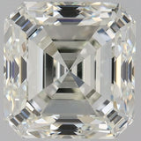 1 Carat Asscher - Natural Diamond - 1.22 - J - VS1 - VG - EX - VG - Diamonds By Rothschild