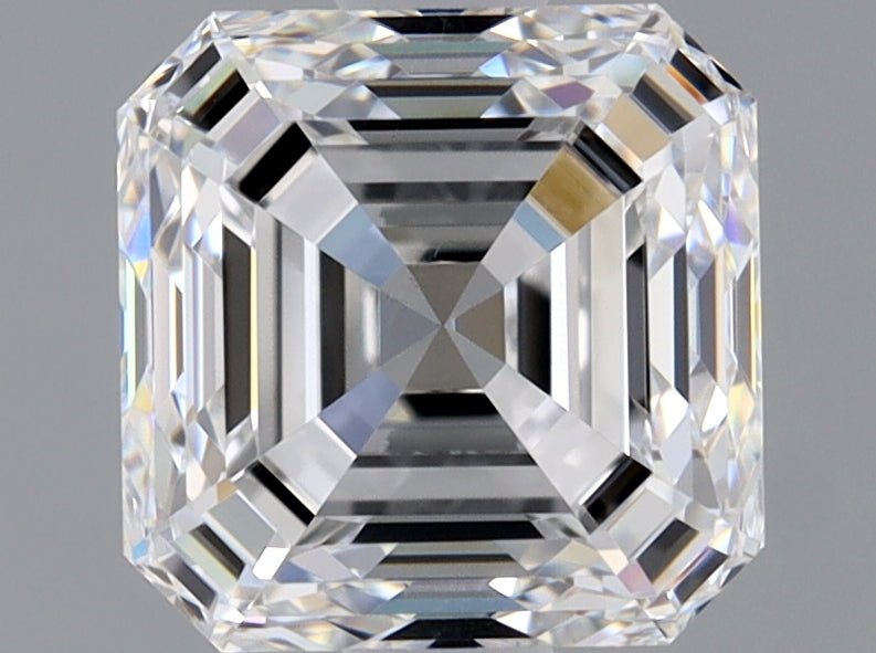 1 Carat Asscher - Natural Diamond - 1.25 - E - VVS2 - VG - EX - EX - Diamonds By Rothschild