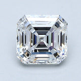1 Carat Asscher - Natural Diamond - 1.3 - E - VS2 - VG - EX - VG - Diamonds By Rothschild