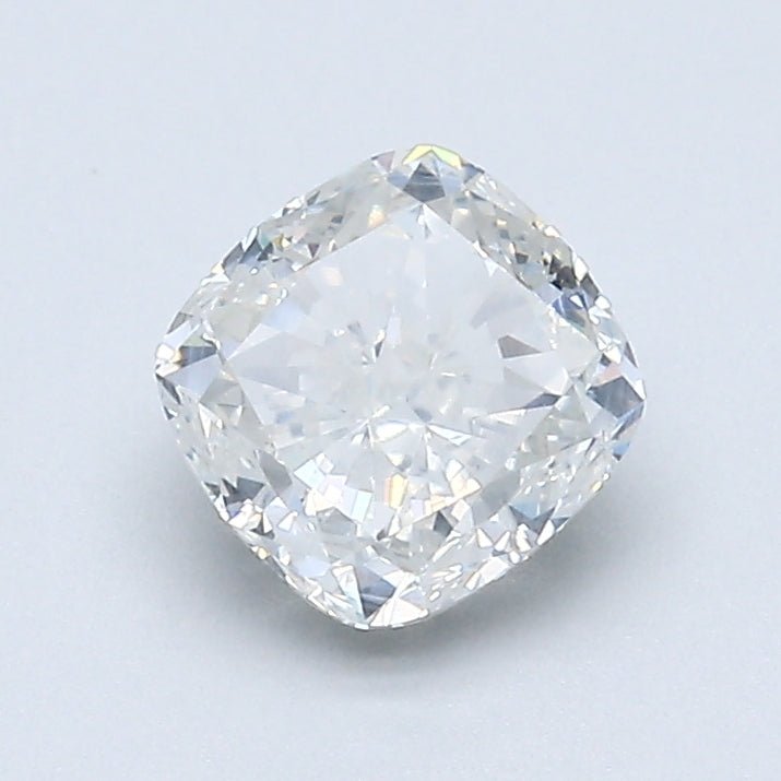 1 Carat Cushion Cut Natural Diamond - H SI2 - 1.22ct - G Cut Grade - Diamonds By Rothschild