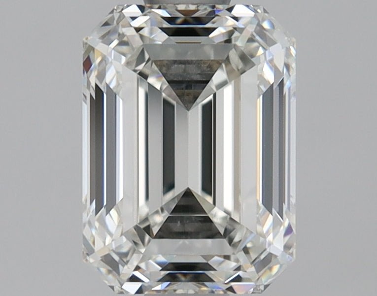 1 Carat Emerald Cut Natural Diamond - H VVS1 - 1.22ct - EX Cut Grade - Diamonds By Rothschild