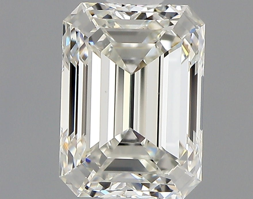 1 Carat Emerald Cut Natural Diamond - I VS1 - 1.08ct - EX Cut Grade - Diamonds By Rothschild