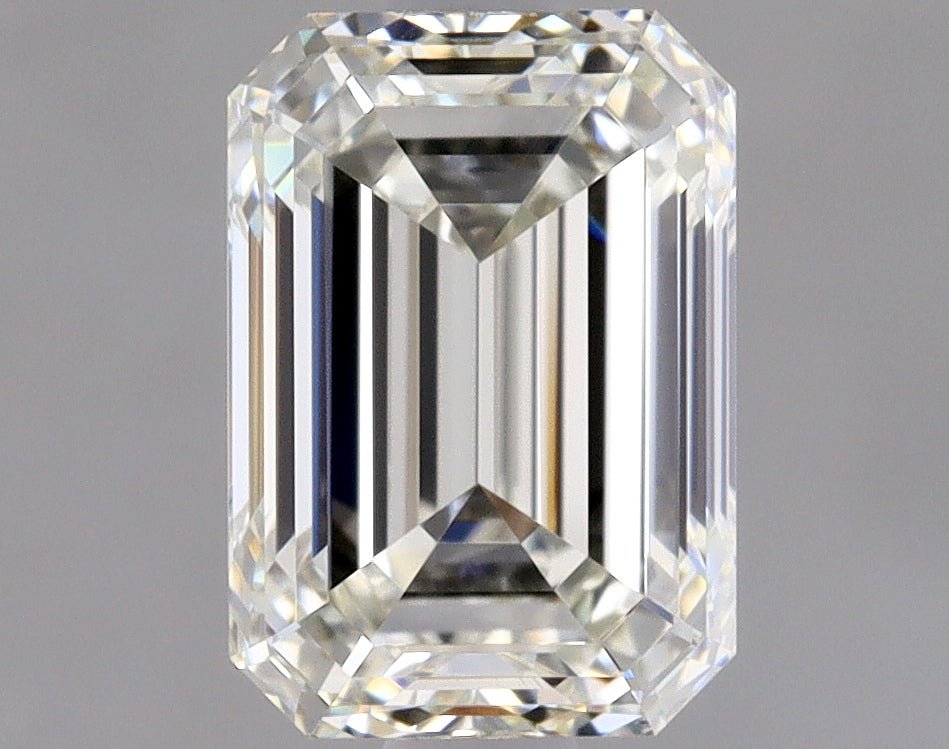 1 Carat Emerald Cut Natural Diamond - J VVS1 - 1.2ct - EX Cut Grade - Diamonds By Rothschild