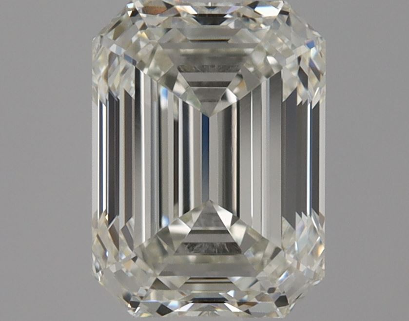 1 Carat Emerald Cut Natural Diamond - J VVS2 - 1.06ct - VG Cut Grade - Diamonds By Rothschild