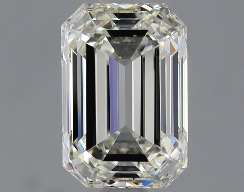 1 Carat Emerald Cut Natural Diamond - J VVS2 - 1.2ct - VG Cut Grade - Diamonds By Rothschild