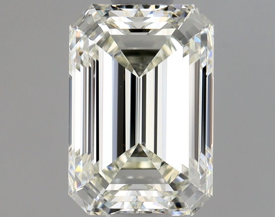 1 Carat Emerald Cut Natural Diamond - K VS1 - 1.01ct - VG Cut Grade - Diamonds By Rothschild