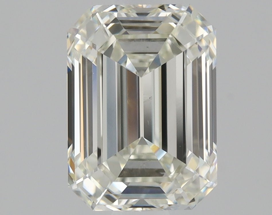 1 Carat Emerald Cut Natural Diamond - K VS1 - 1.2ct - VG Cut Grade - Diamonds By Rothschild