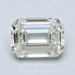 1 Carat Emerald Cut Natural Diamond - K VVS1 - 1.2ct - VG Cut Grade - Diamonds By Rothschild