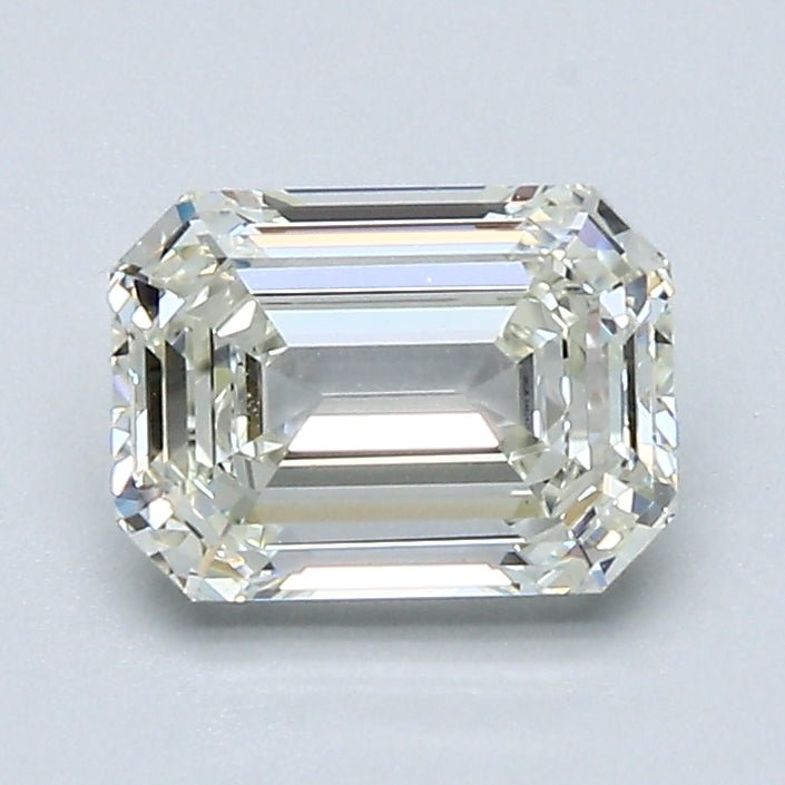 1 Carat Emerald Cut Natural Diamond - K VVS1 - 1.2ct - VG Cut Grade - Diamonds By Rothschild