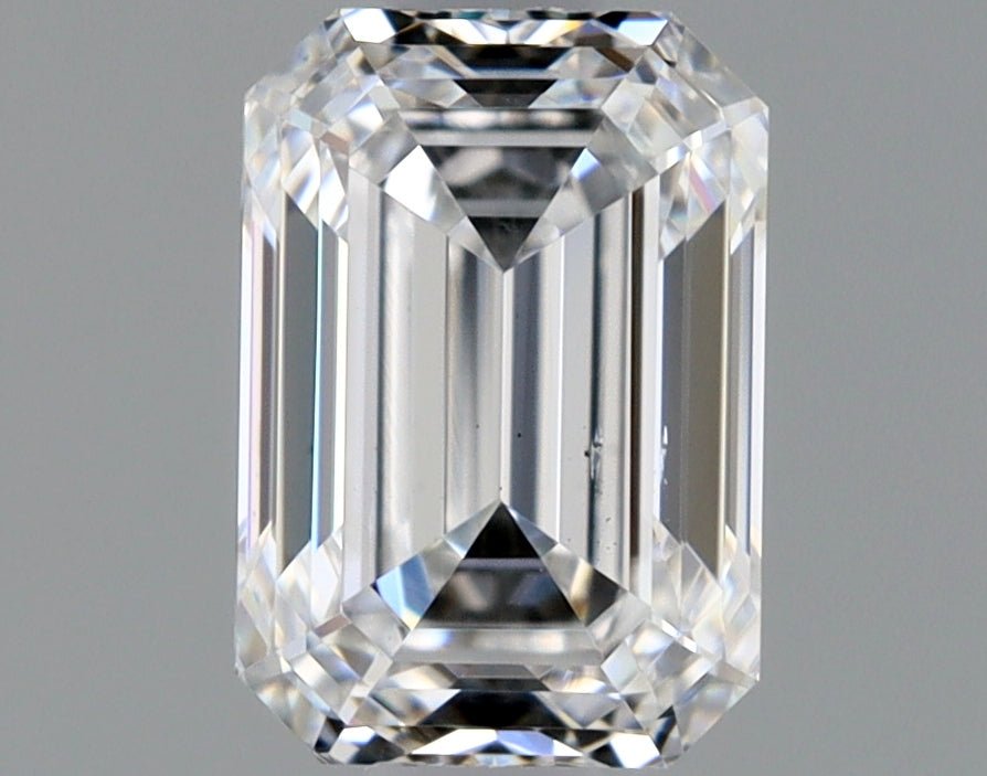 1 Carat Emerald - Natural Diamond - 0.9 - D - SI1 - EX - VG - Diamonds By Rothschild