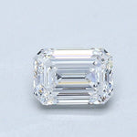 1 Carat Emerald - Natural Diamond - 0.9 - D - VVS1 - VG - EX - EX - Diamonds By Rothschild