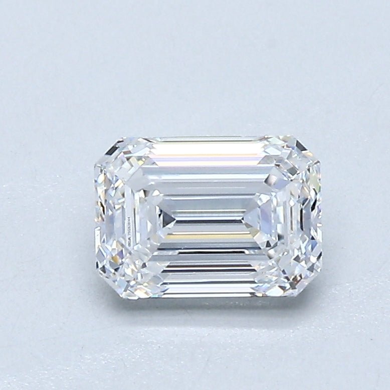 1 Carat Emerald - Natural Diamond - 0.9 - D - VVS1 - VG - EX - EX - Diamonds By Rothschild
