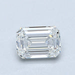 1 Carat Emerald - Natural Diamond - 0.9 - G - VVS1 - VG - EX - EX - Diamonds By Rothschild