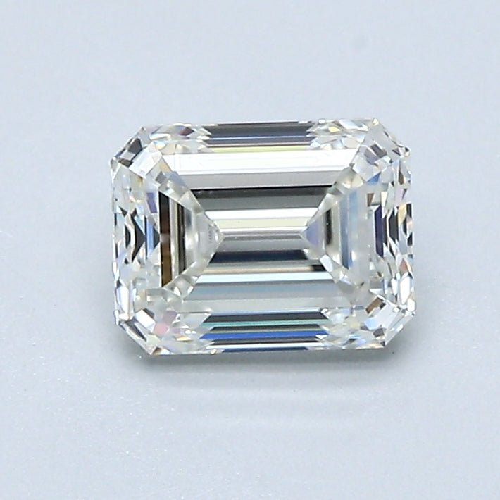 1 Carat Emerald - Natural Diamond - 0.9 - H - VVS2 - EX - EX - VG - Diamonds By Rothschild