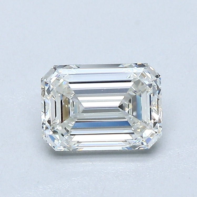 1 Carat Emerald - Natural Diamond - 0.9 - H - VVS2 - VG - EX - EX - Diamonds By Rothschild