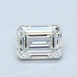 1 Carat Emerald - Natural Diamond - 0.9 - I - VVS2 - VG - EX - EX - Diamonds By Rothschild