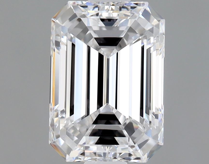 1 Carat Emerald - Natural Diamond - 0.91 - D - VVS2 - EX - VG - Diamonds By Rothschild