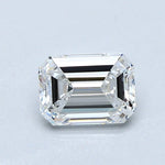 1 Carat Emerald - Natural Diamond - 0.91 - F - IF - VG - EX - EX - Diamonds By Rothschild