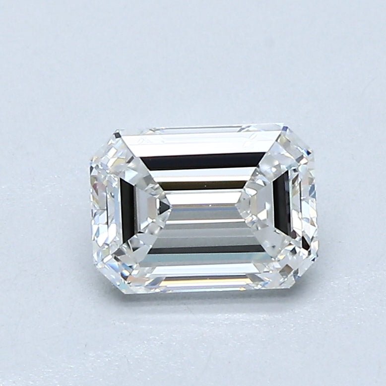 1 Carat Emerald - Natural Diamond - 0.91 - F - IF - VG - EX - EX - Diamonds By Rothschild