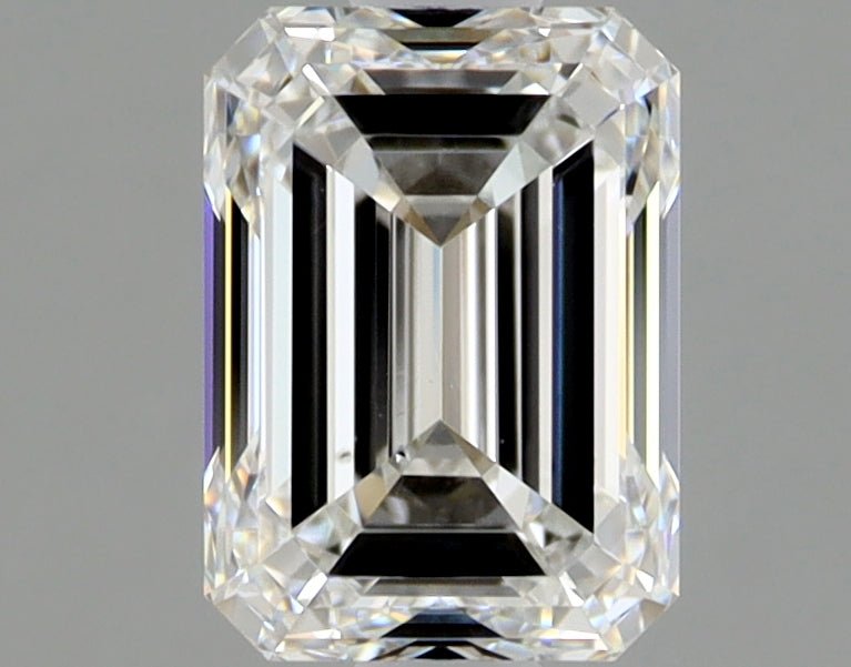 1 Carat Emerald - Natural Diamond - 1 - F - SI1 - EX - VG - Diamonds By Rothschild