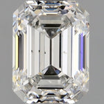1 Carat Emerald - Natural Diamond - 1 - F - SI1 - EX - VG - Diamonds By Rothschild
