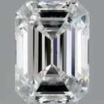1 Carat Emerald - Natural Diamond - 1 - F - VS2 - EX - VG - Diamonds By Rothschild
