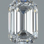 1 Carat EMERALD - Natural Diamond - 1.01 - D - VS1 - EX - EX - Diamonds By Rothschild