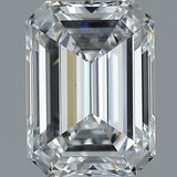 1 Carat EMERALD - Natural Diamond - 1.01 - E - VS1 - VG - EX - EX - Diamonds By Rothschild