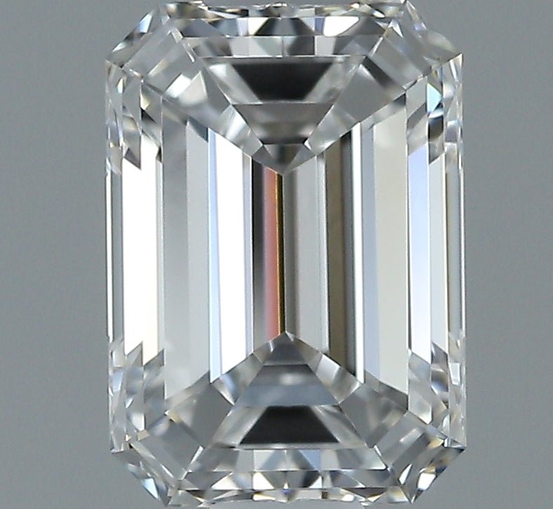 1 Carat EMERALD - Natural Diamond - 1.01 - E - VVS2 - VG - EX - VG - Diamonds By Rothschild