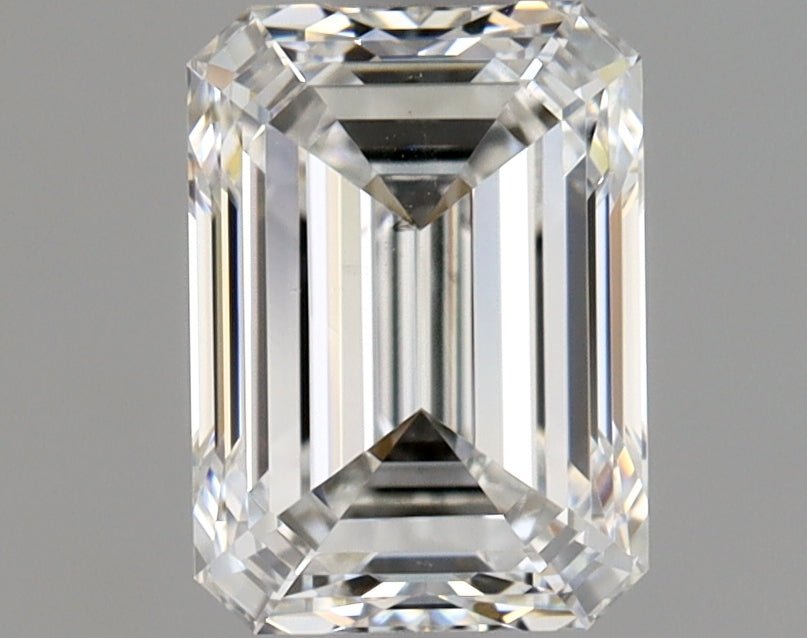 1 Carat Emerald - Natural Diamond - 1.01 - F - SI1 - VG - EX - Diamonds By Rothschild