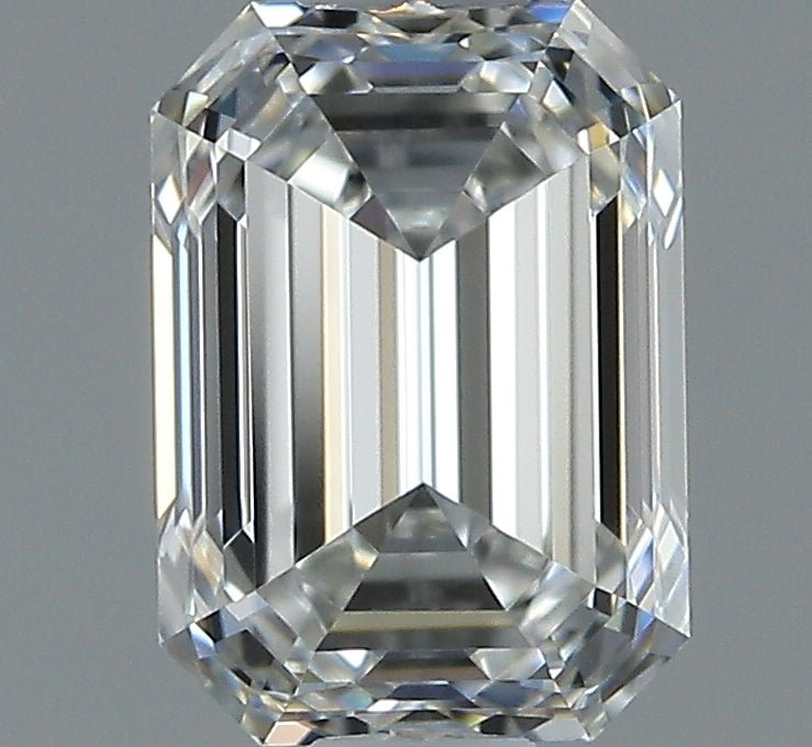 1 Carat EMERALD - Natural Diamond - 1.01 - H - IF - VG - EX - EX - Diamonds By Rothschild