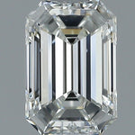 1 Carat EMERALD - Natural Diamond - 1.01 - H - VS1 - VG - EX - EX - Diamonds By Rothschild