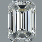 1 Carat EMERALD - Natural Diamond - 1.01 - H - VS1 - VG - EX - EX - Diamonds By Rothschild