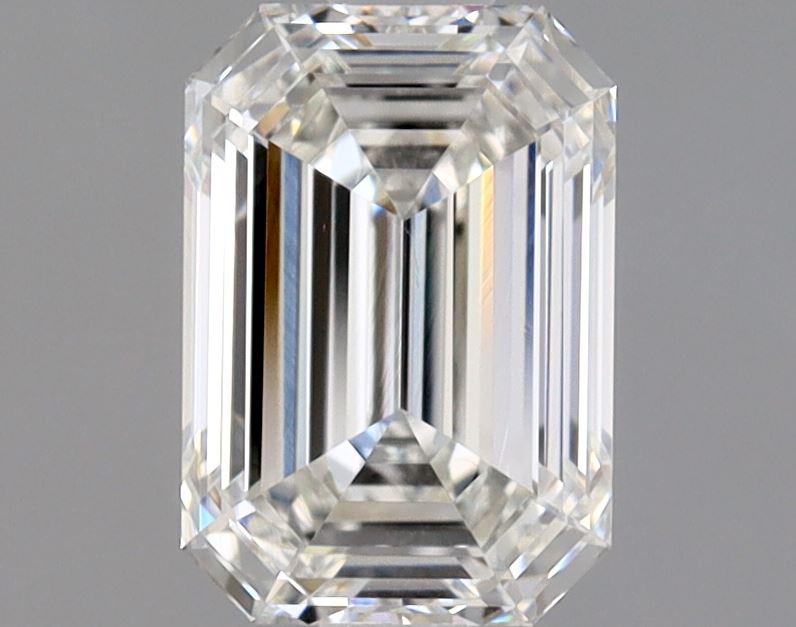 1 Carat EMERALD - Natural Diamond - 1.01 - H - VS2 - VG - VG - Diamonds By Rothschild