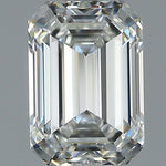 1 Carat EMERALD - Natural Diamond - 1.01 - H - VVS2 - VG - EX - VG - Diamonds By Rothschild