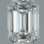 1 Carat EMERALD - Natural Diamond - 1.01 - I - VVS1 - VG - EX - EX - Diamonds By Rothschild