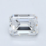 1 Carat Emerald - Natural Diamond - 1.02 - E - SI1 - G - VG - G - Diamonds By Rothschild