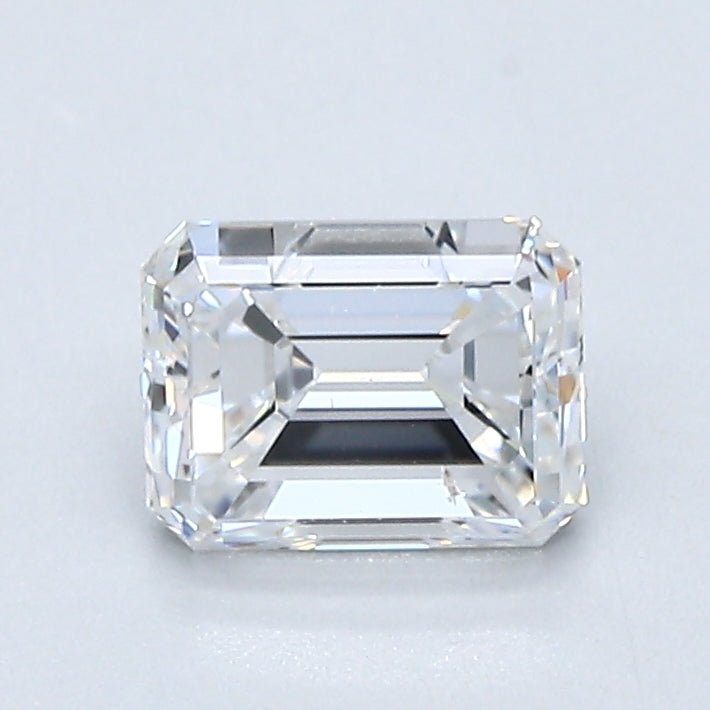 1 Carat Emerald - Natural Diamond - 1.02 - E - SI1 - G - VG - G - Diamonds By Rothschild