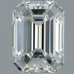 1 Carat EMERALD - Natural Diamond - 1.02 - H - VVS2 - VG - EX - EX - Diamonds By Rothschild