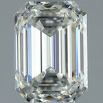 1 Carat EMERALD - Natural Diamond - 1.03 - I - VVS2 - VG - EX - EX - Diamonds By Rothschild