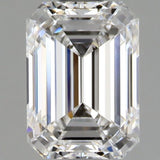 1 Carat EMERALD - Natural Diamond - 1.04 - D - VVS2 - EX - EX - Diamonds By Rothschild