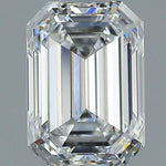 1 Carat EMERALD - Natural Diamond - 1.04 - D - VVS2 - VG - EX - EX - Diamonds By Rothschild