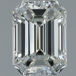 1 Carat EMERALD - Natural Diamond - 1.04 - H - VVS2 - VG - EX - EX - Diamonds By Rothschild