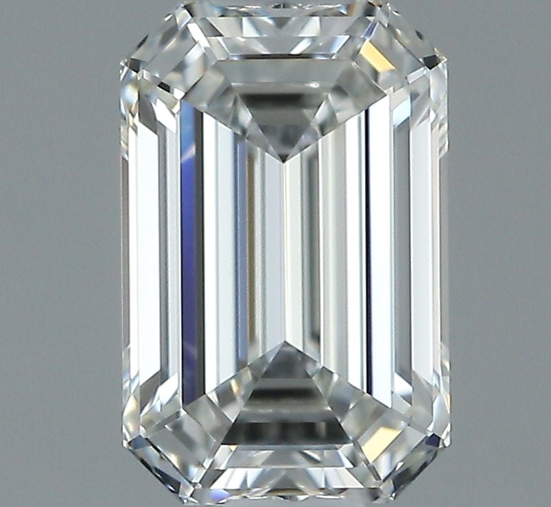 1 Carat Emerald - Natural Diamond - 1.04 - I - FL - VG - EX - EX - Diamonds By Rothschild