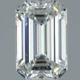 1 Carat EMERALD - Natural Diamond - 1.04 - I - FL - VG - EX - EX - Diamonds By Rothschild