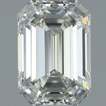 1 Carat EMERALD - Natural Diamond - 1.04 - J - VVS1 - EX - EX - Diamonds By Rothschild