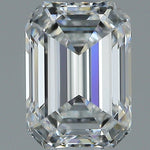 1 Carat EMERALD - Natural Diamond - 1.07 - E - VVS1 - EX - EX - EX - Diamonds By Rothschild