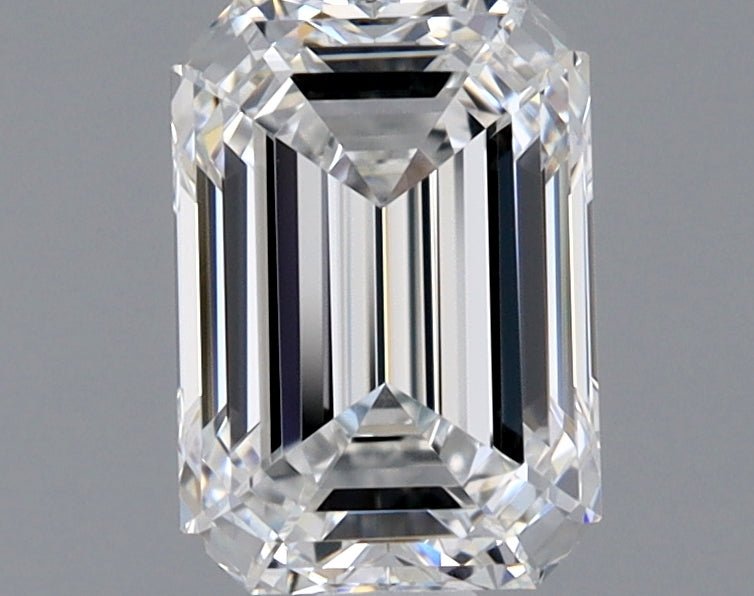 1 Carat Emerald - Natural Diamond - 1.07 - F - VVS1 - EX - EX - Diamonds By Rothschild